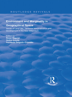 cover image of Environment and Marginality in Geographical Space
